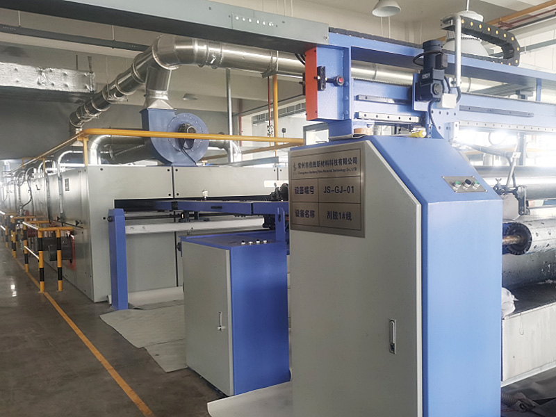 Adhesive scraping machine